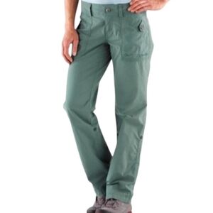 MARMOT Ginny Convertible Hiking Pants in Bright Forrest Green Size 6 -- FUN FUN!